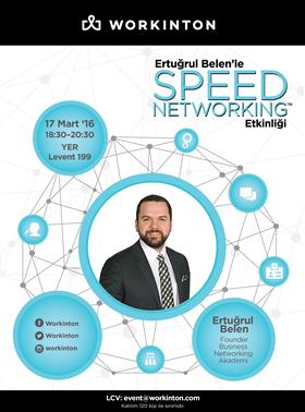 Speed Networking Hızlı ve Etkili Tanışma İşbirliği Etkinliği.