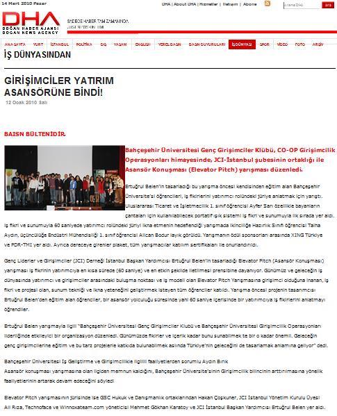 Ertuğrul Belen Tasarladı, Genç Girişimciler Yarıştı.