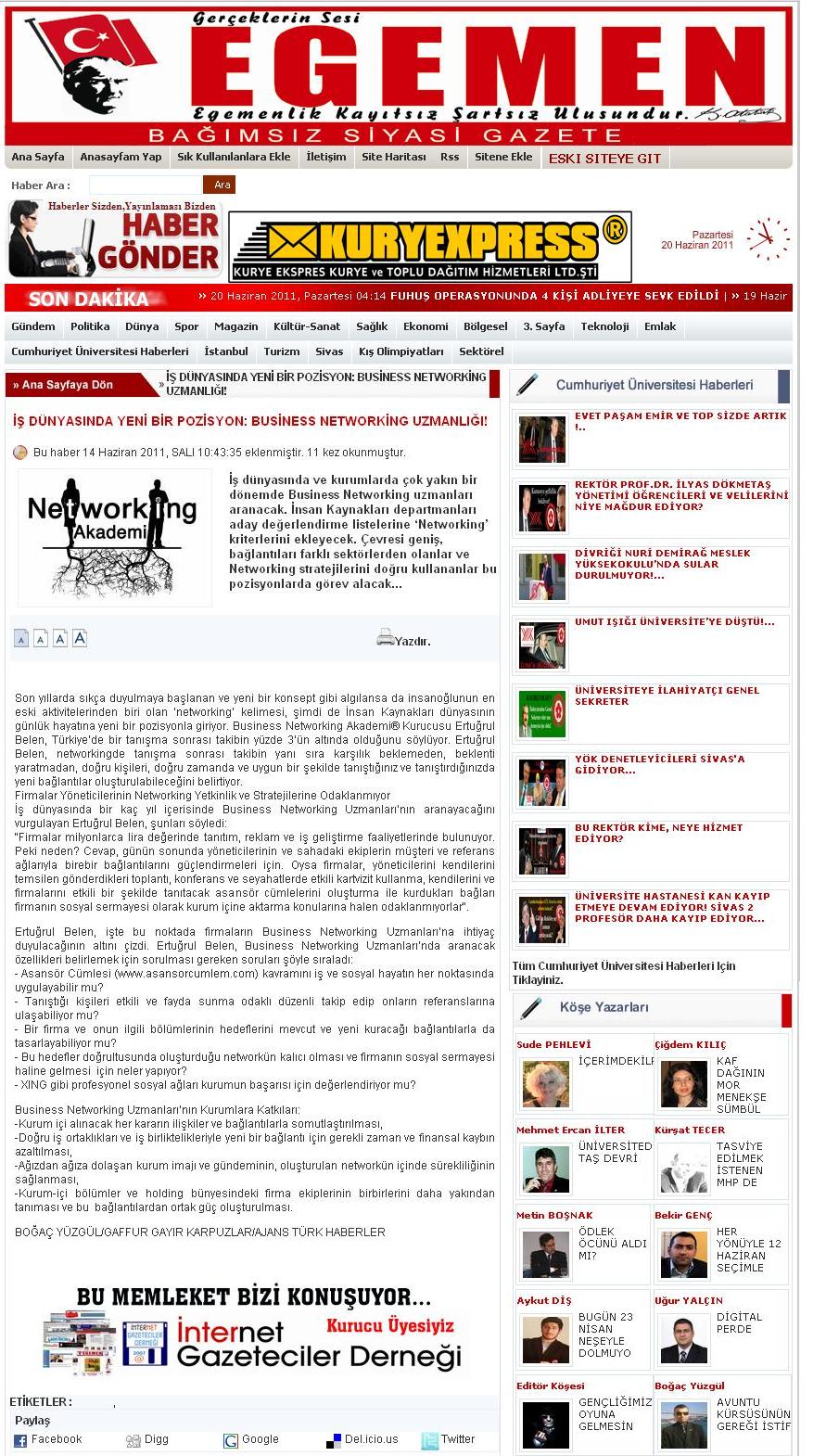 İş Dünyasında Yeni Bir Pozisyon: Business Networking Uzmanlığı!.
