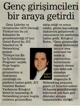 İş Dünyasını Bir Araya Getirdi.