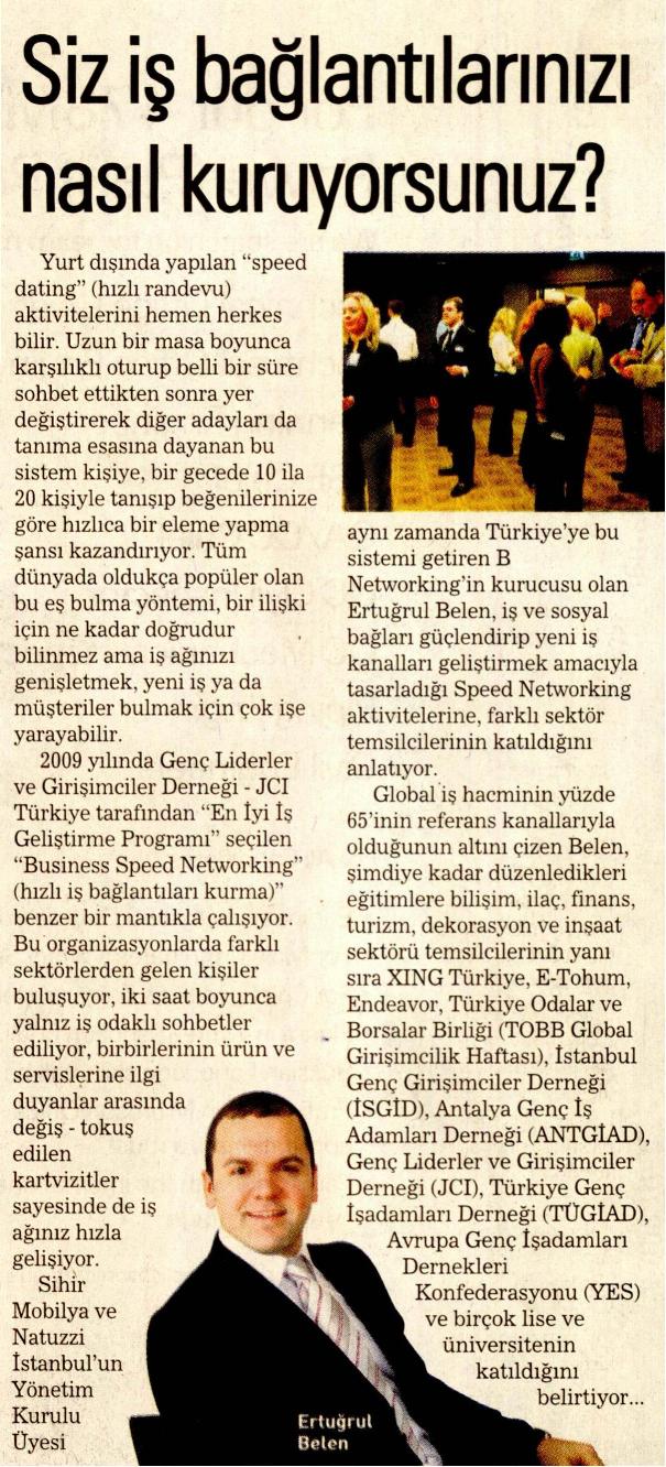 Siz İş Bağlantılarınzı Nasıl Kuruyorsunuz?.
