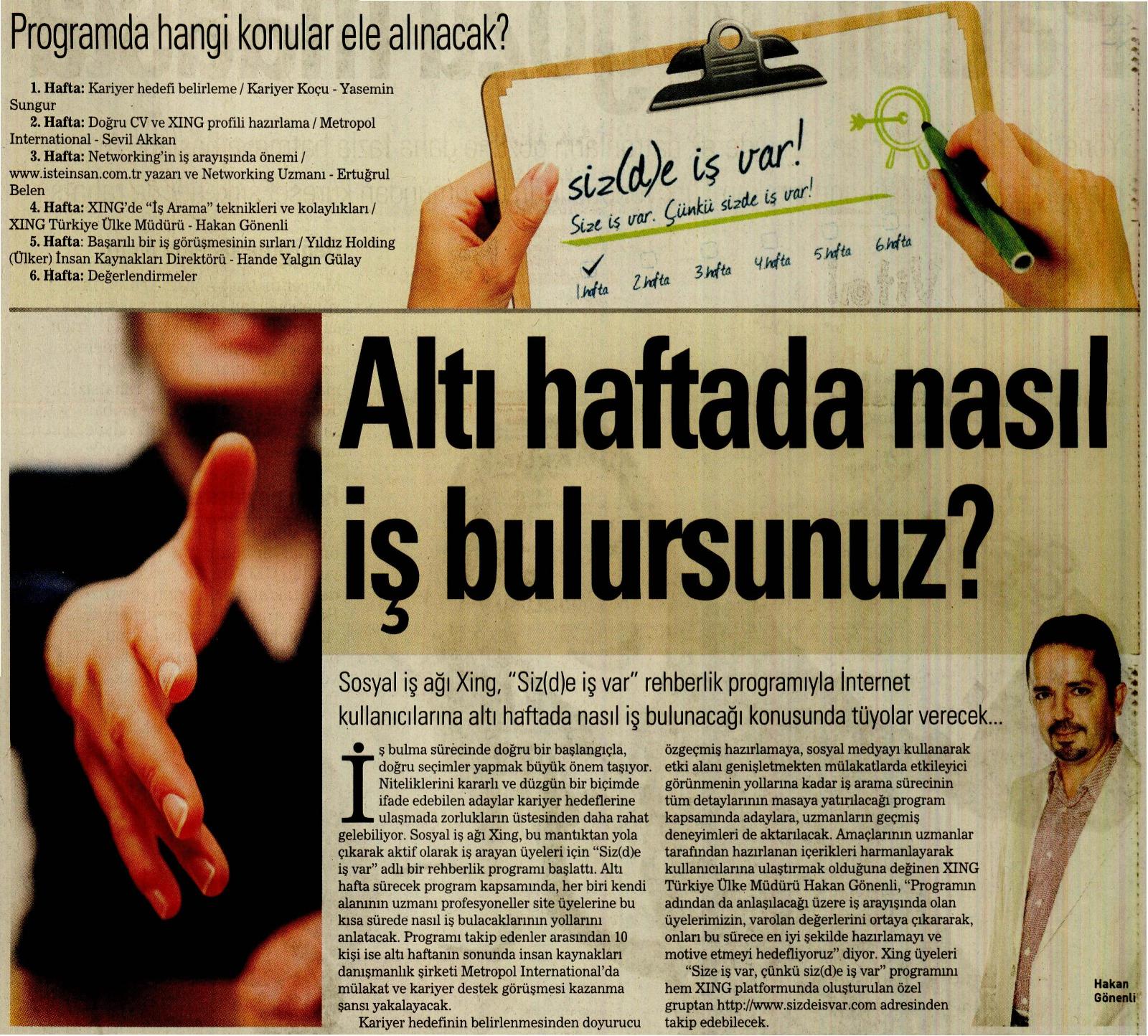 Altı Haftada Nasıl İş Bulursunuz?.