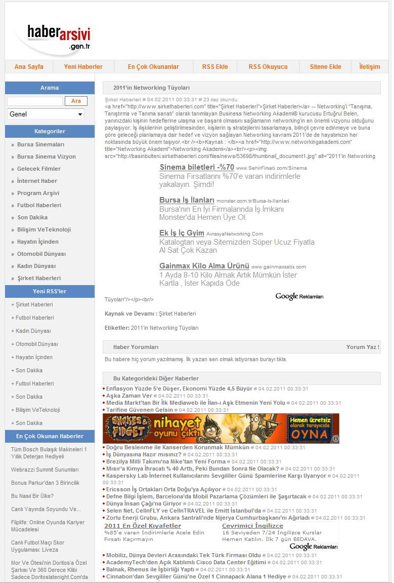 2011’in Networking Tüyoları.