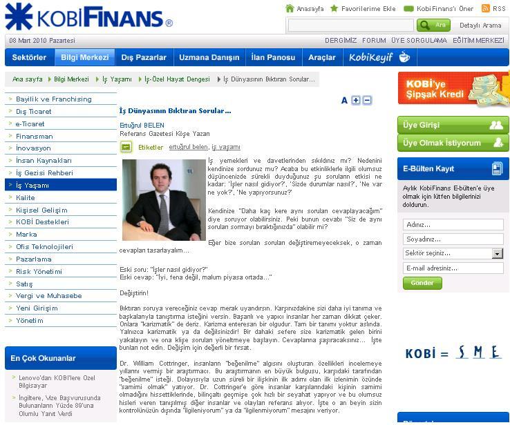 İş Dünyasının Bıktıran Soruları….