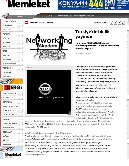 Türkiye'nin  Business Networking Platformu .