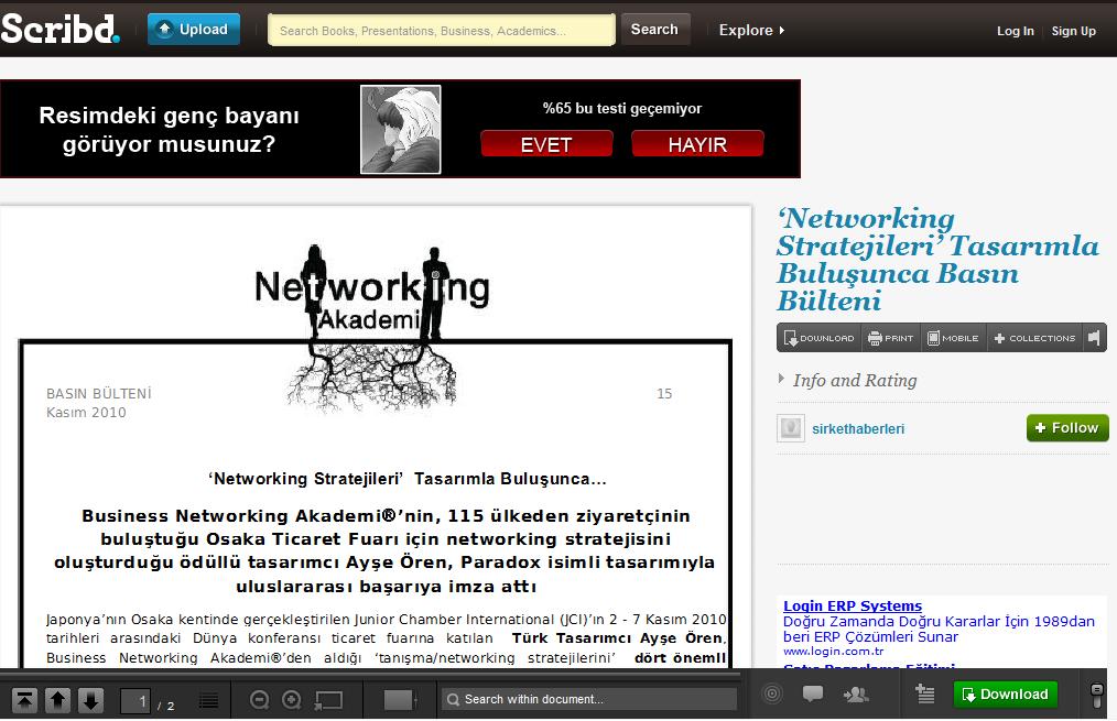 'Networking Stratejileri’ Tasarımla Buluşunca.