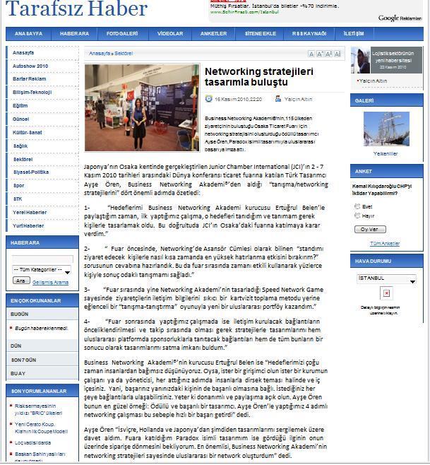 Networking stratejileri tasarımla buluştu.