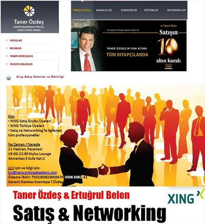 Satış & Networking.