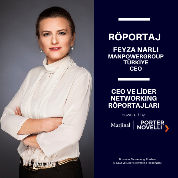 CEO ve Lider Networking Röportajları - Feyza Narlı - ManpowerGroup Türkiye CEO.
