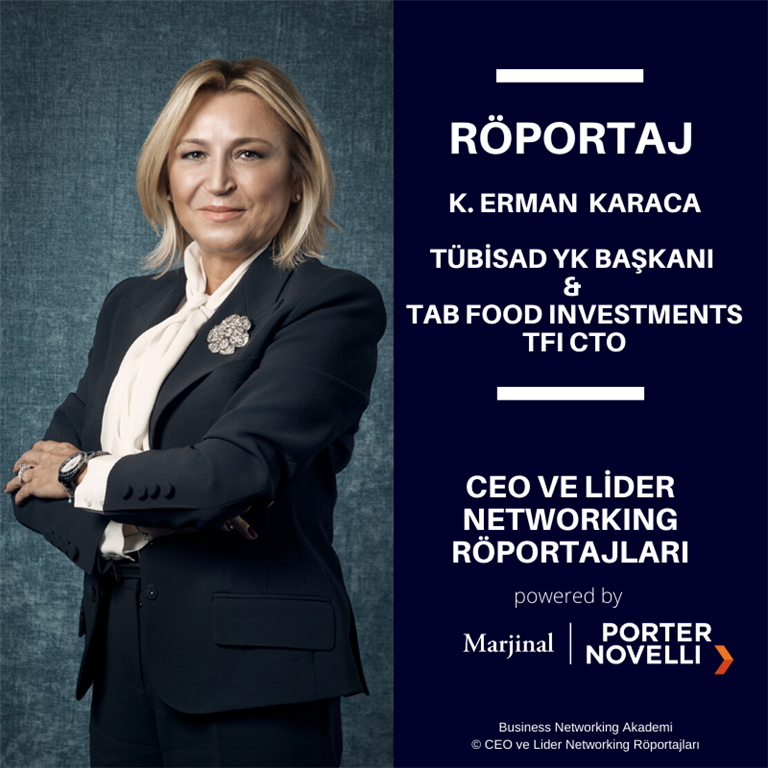 CEO ve Lider Networking Röportajları - K. Erman Karaca - TÜBİSAD YK Başkanı - TFI CTO.